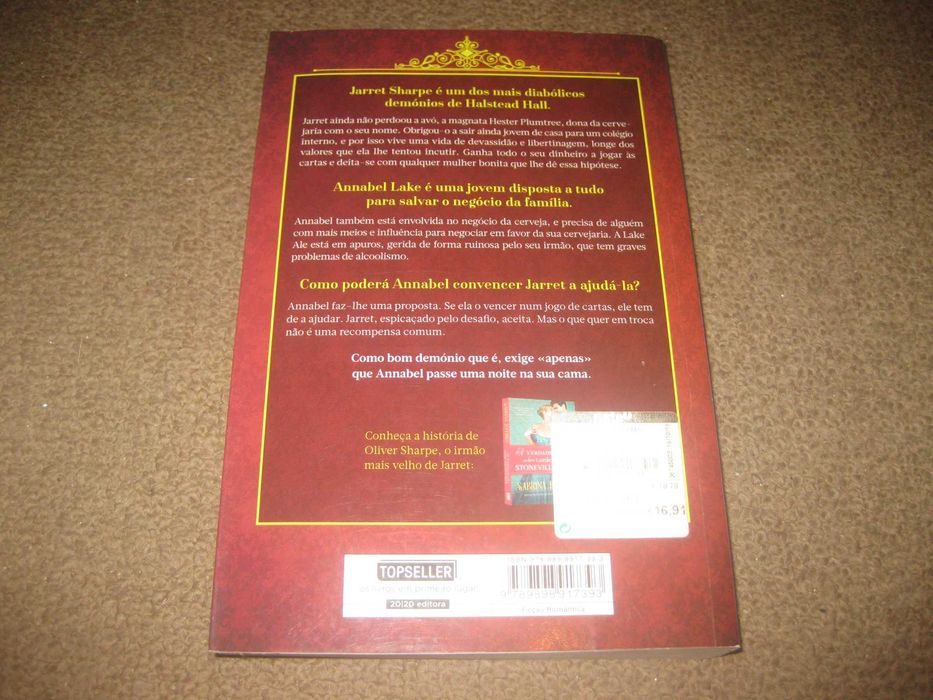 Livro “Um Demónio na Cama" de Sabrina Jeffries
