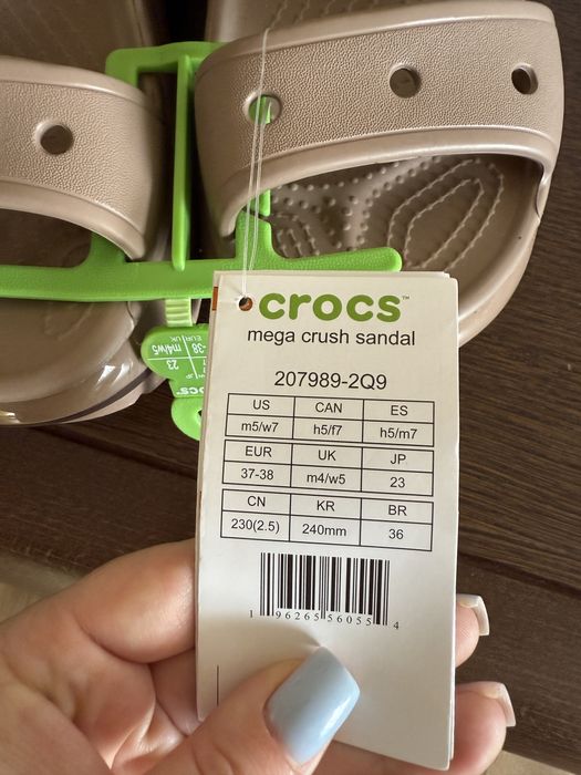 Crocs Mega Crush Sandal M5W7