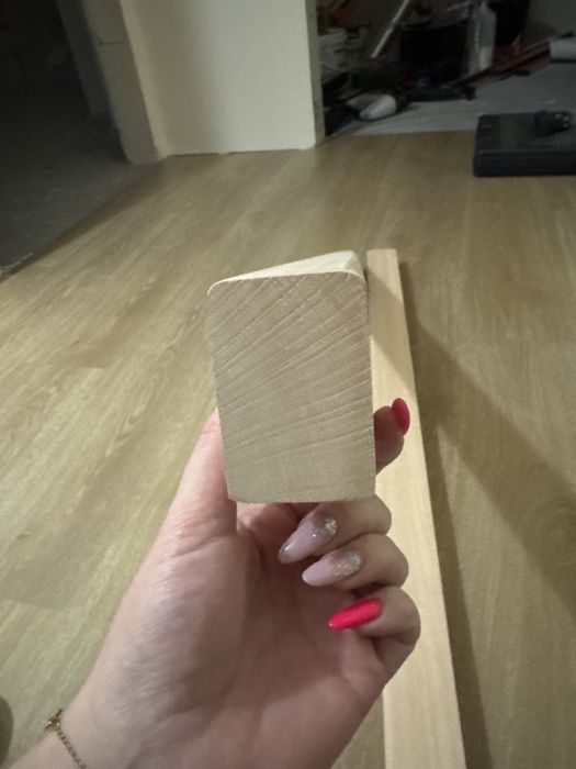 Poręcz pochwyt bukowa kantówka 6x4 cm