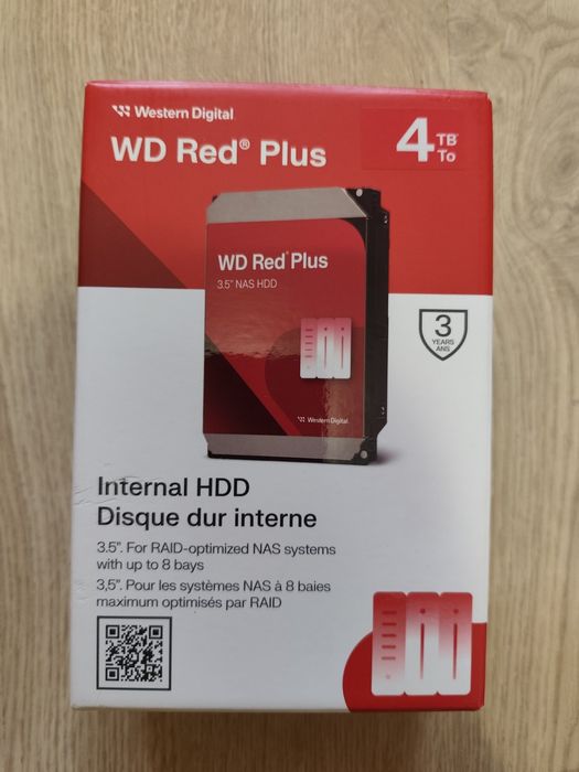 Жорсткий диск WD HDD SATA 4.0TB Red Plus