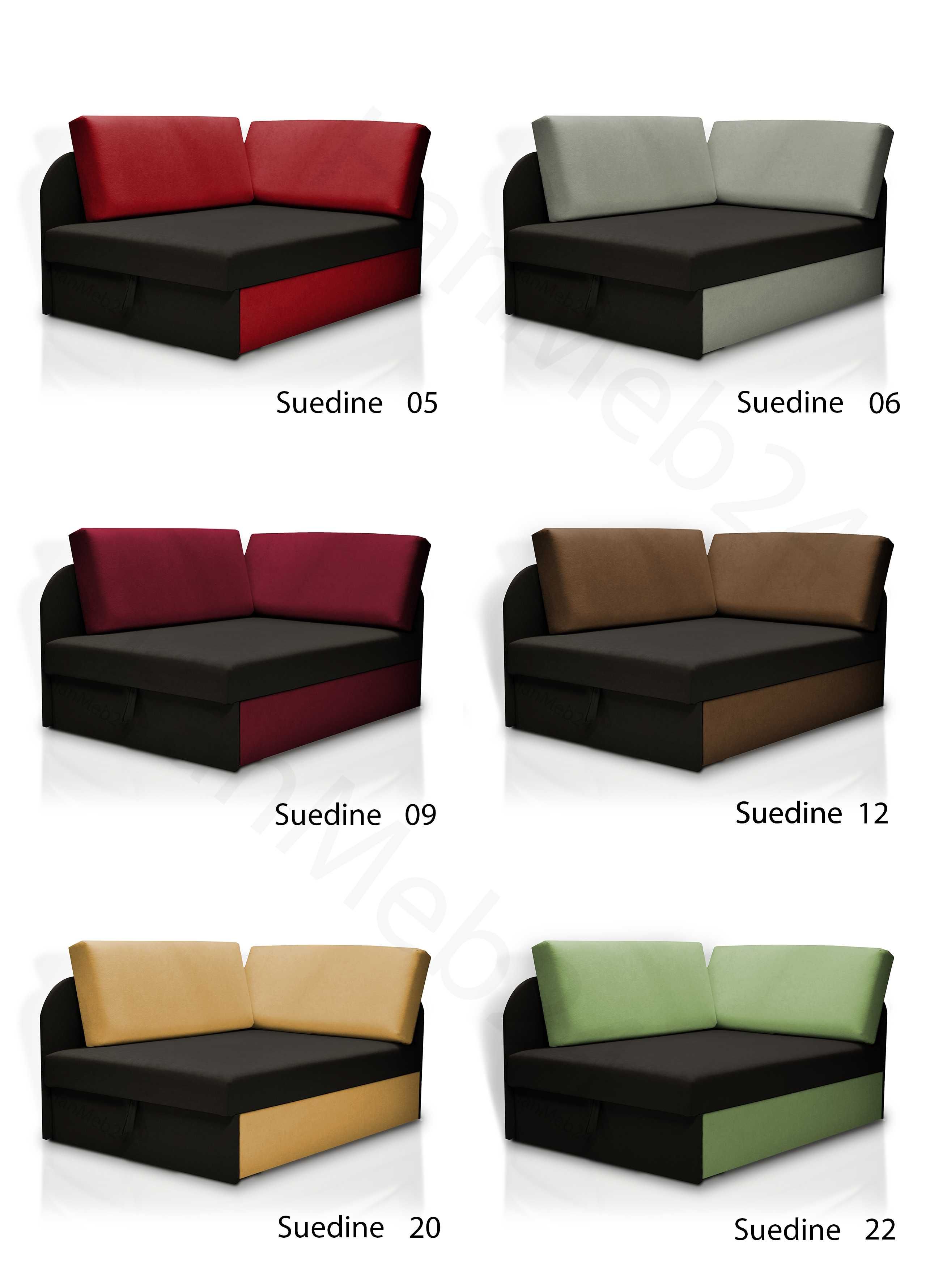 Łóżko dziecięce narożnik KUBUŚ – sofa / amerykanka dla dziecka