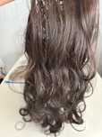 Wlosy 1 tasma ciemny  braz