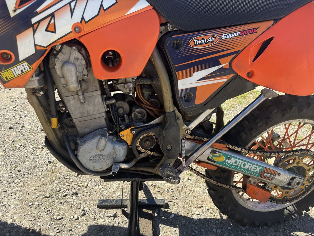 Ktm exc 450 rfs zarejestrowany A2