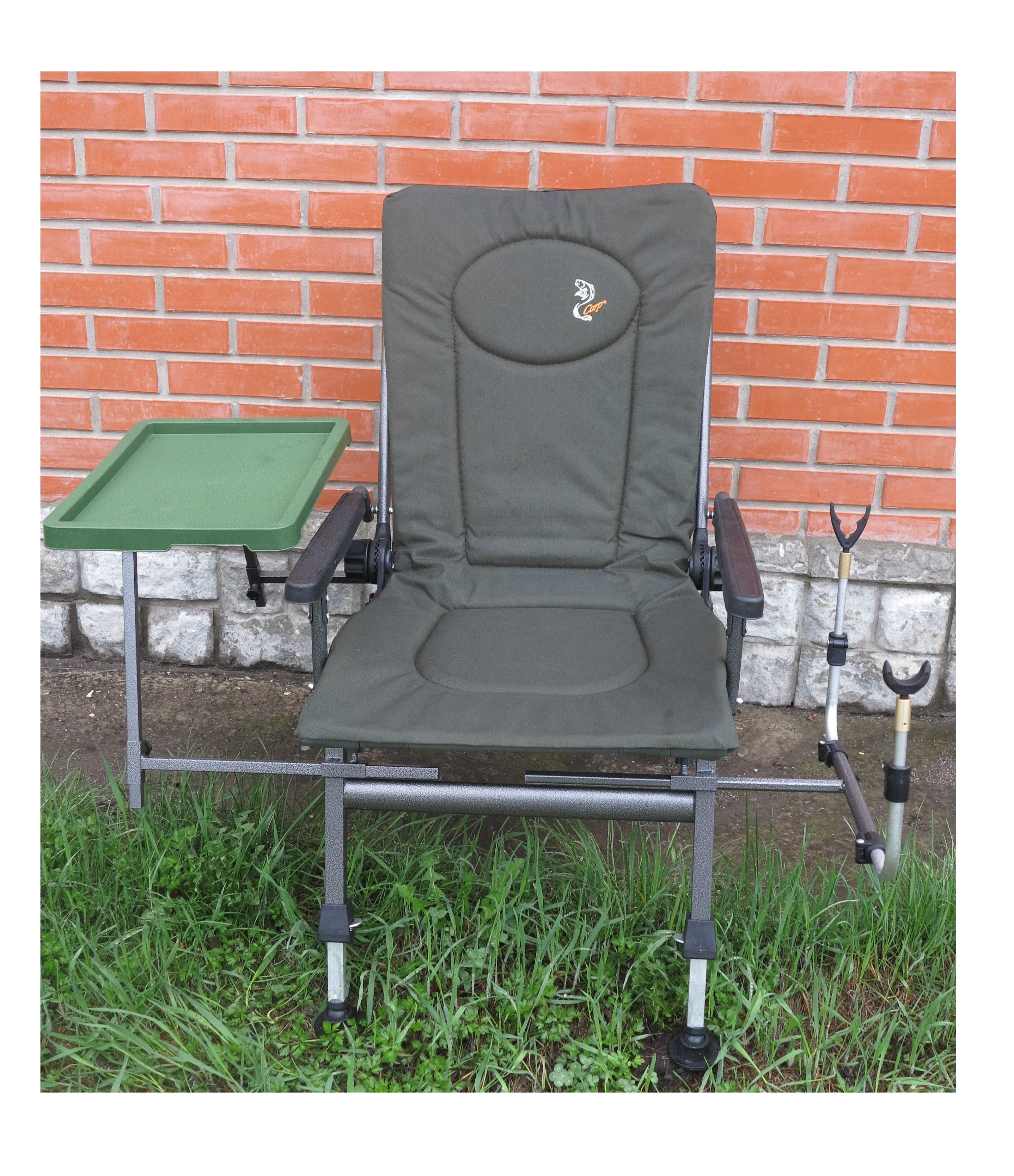 Карповые кресла в наличии Elektrostatyk с столиком F5R STP на 110кг