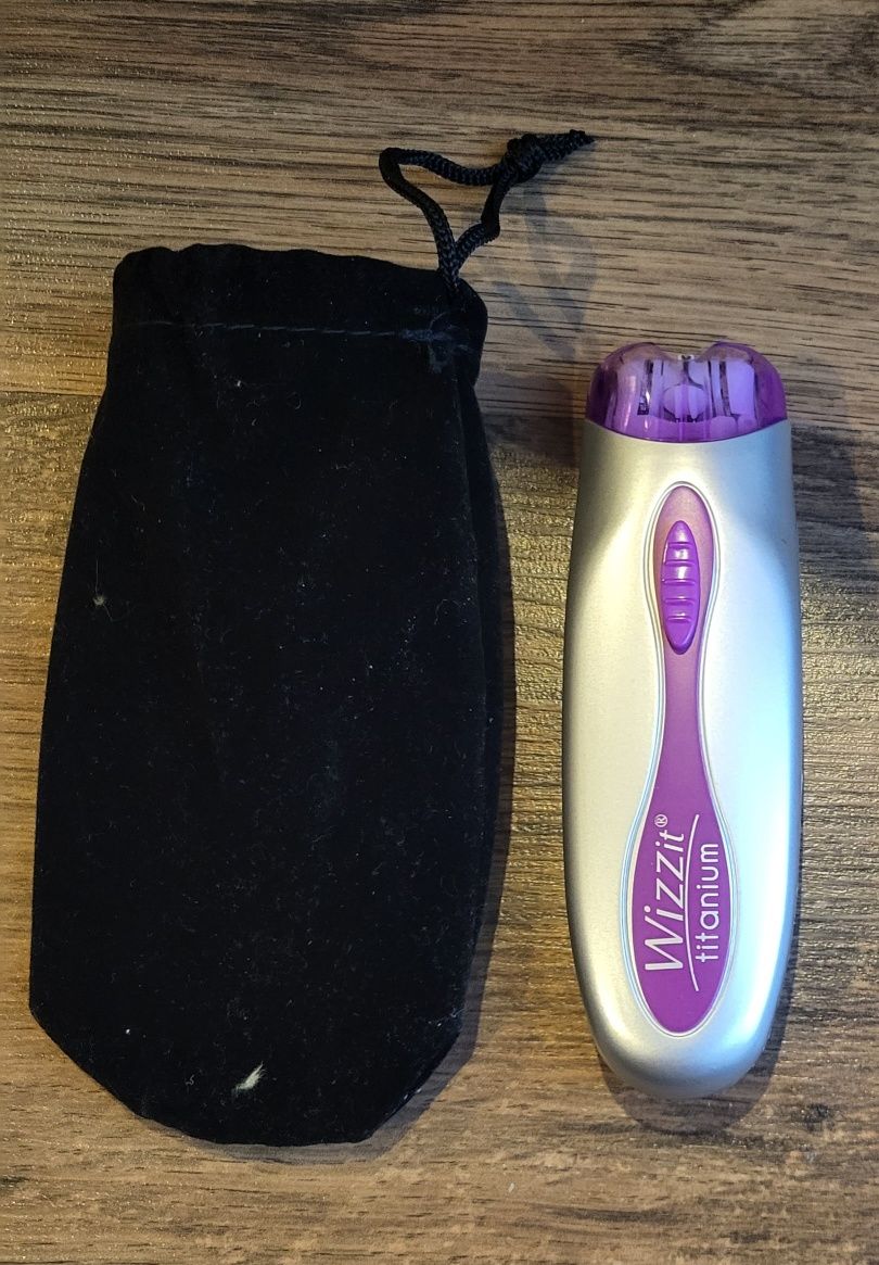 Wizzit Titanium -nowy depilator damski wraz z pokrowcem