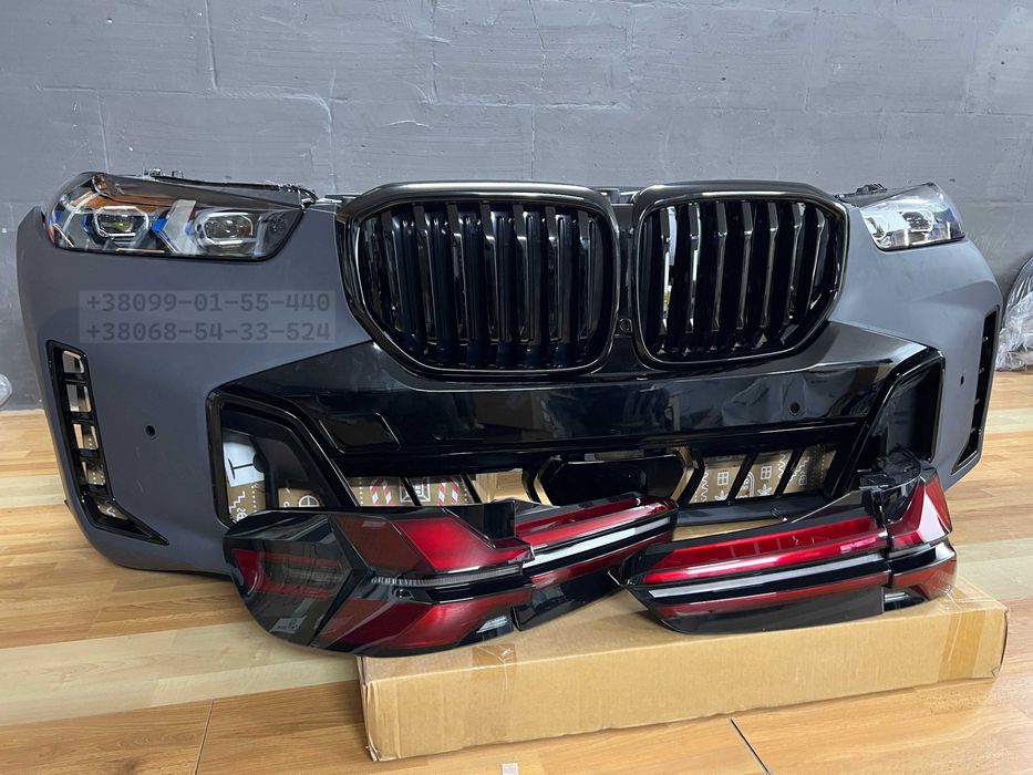 Обвес Комплект рестайлинга для bmw x5 g05 m paket Оптика фары