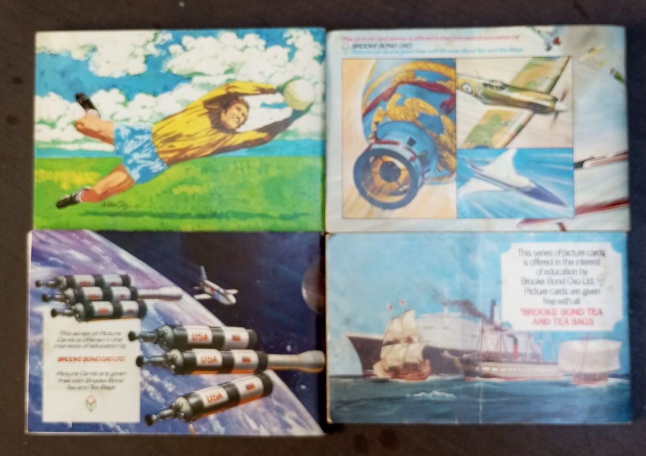 Cromos Brooke Bond dos anos 60/70