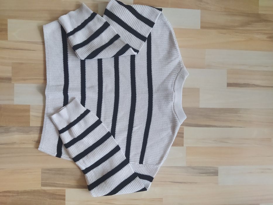 sweter w pasy rozmiar 146/152 H&M