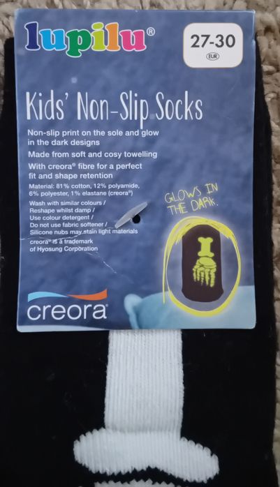 Nowe skarpetki antypoślizgowe 27-30