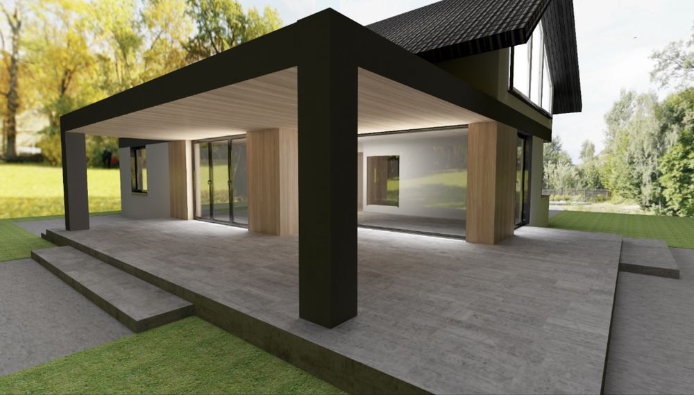 Nowoczesny Dom 174 m2