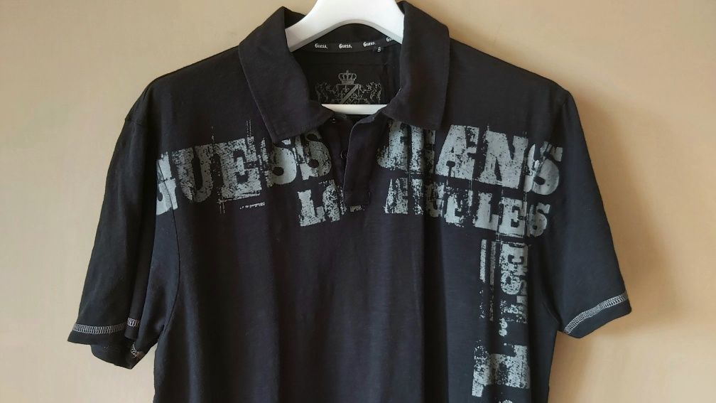 Koszulka polo męską XXL Guess