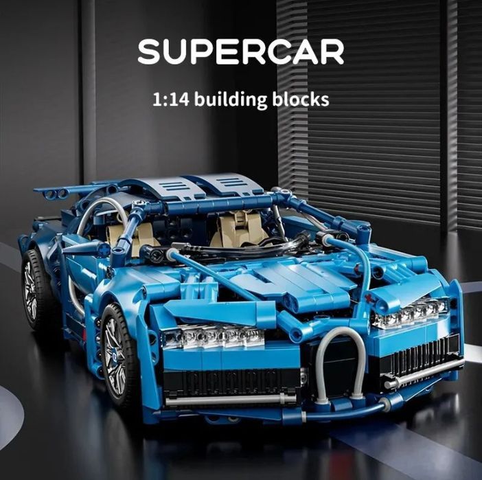 Конструктор суперкар Bugatti (1355 дет.) Lego technic