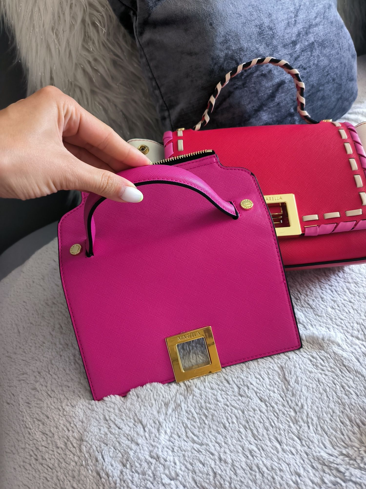 Włoska torebka Marella 3 Times Bag