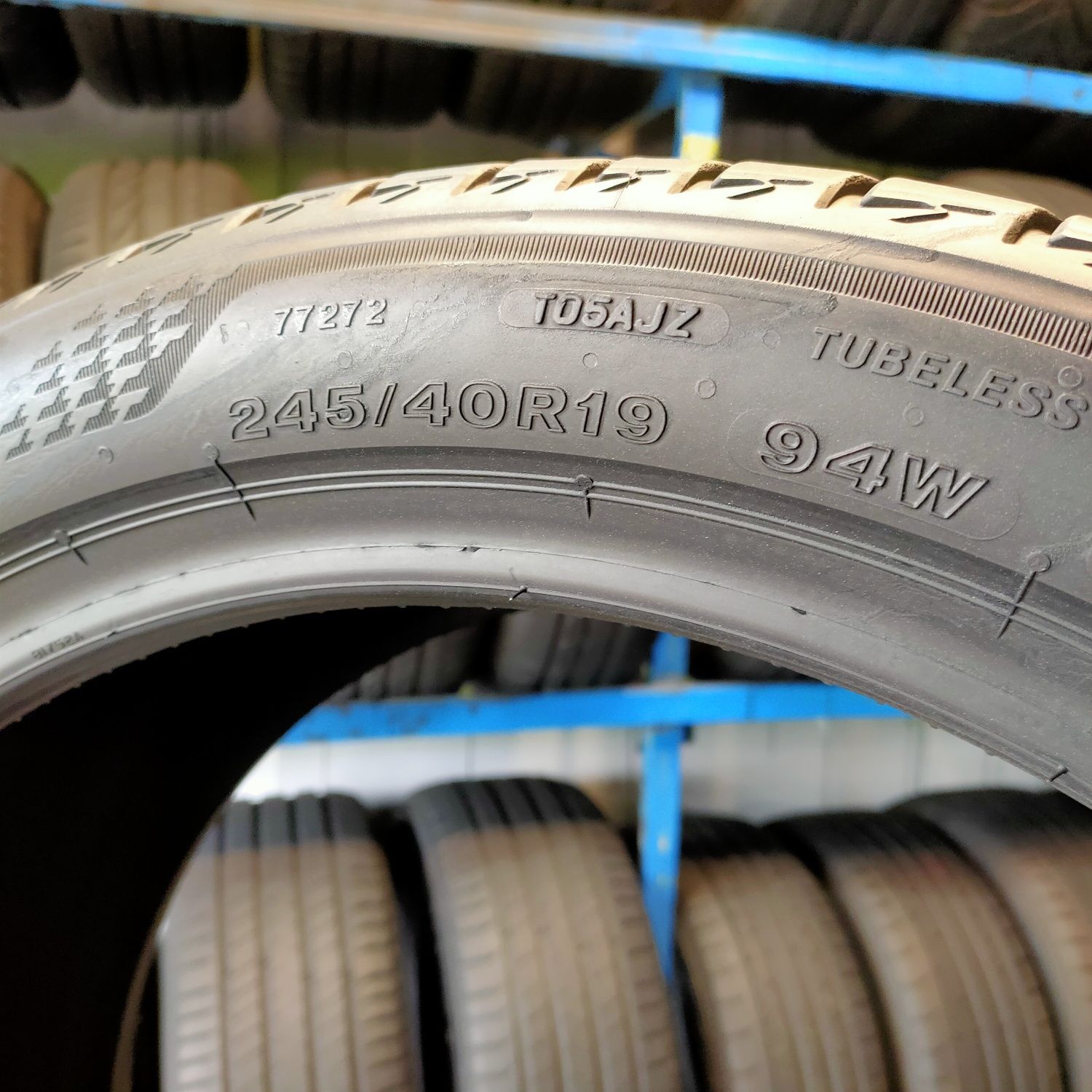 245/40r19 Bridgestone Turanza TOO5 z 2021r 5.5mm