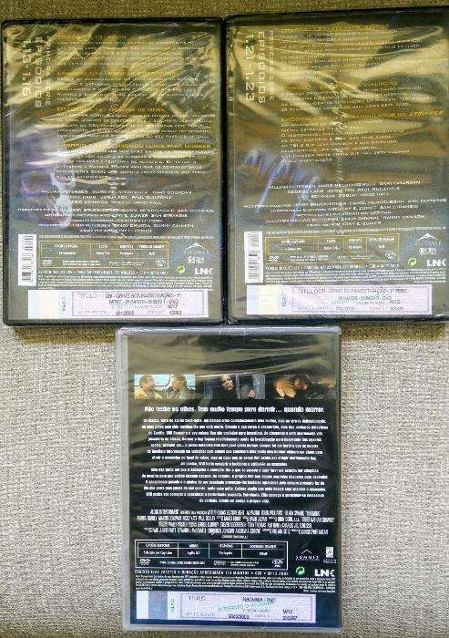 Lote 3 DVD's - Novos