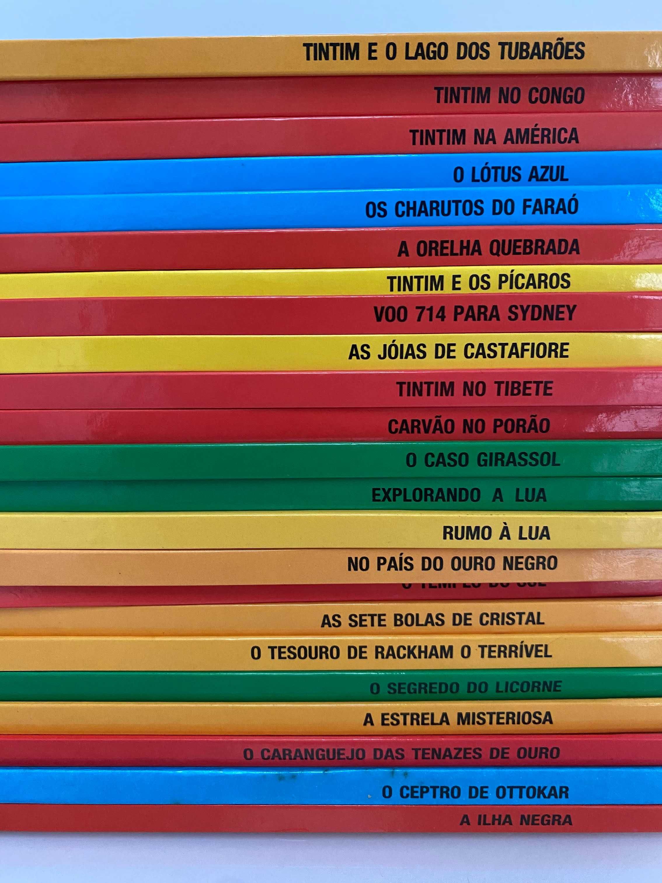 Colecção Completa Livros As Aventuras de Tintim - Difusão Verbo