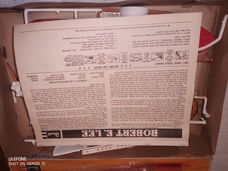 Kit modelismo Robert E. Lee