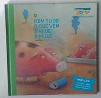 Livro + CD "Nem tudo o que vem à rede é peixe"