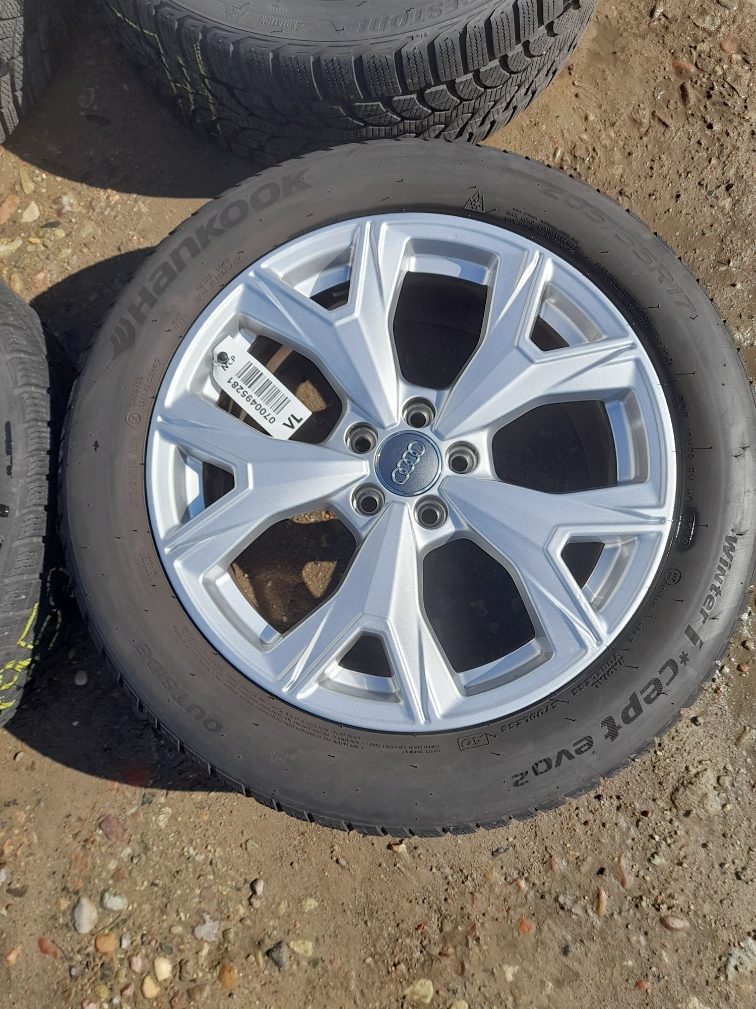 Koła zimowe Audi A1 5x100  205 55 r17