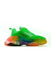 Balenciaga Triple S CS Green Rainbow