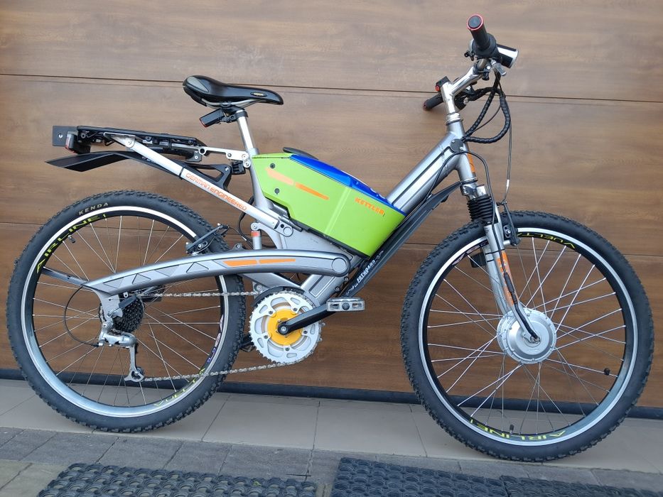 ЕлектроВелосипед на курку газа і новою батареею 48Вт 14Ам. KETTLER