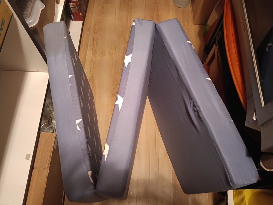 Materac rozkładany 190x65 cm