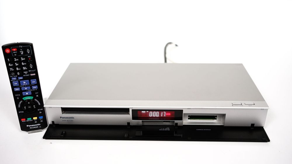 Nagrywarka BLU-RAY Panasonic DMR-BCT765 USB HDD 500GB Netflix YouTube