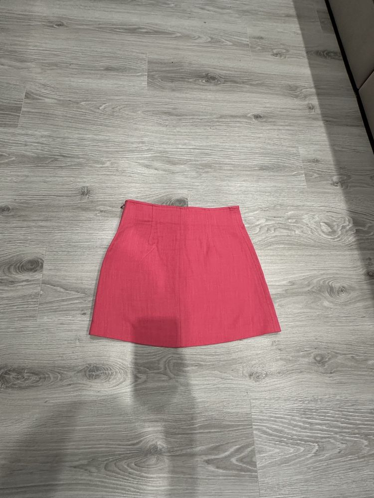Спідниця з льону ZARA