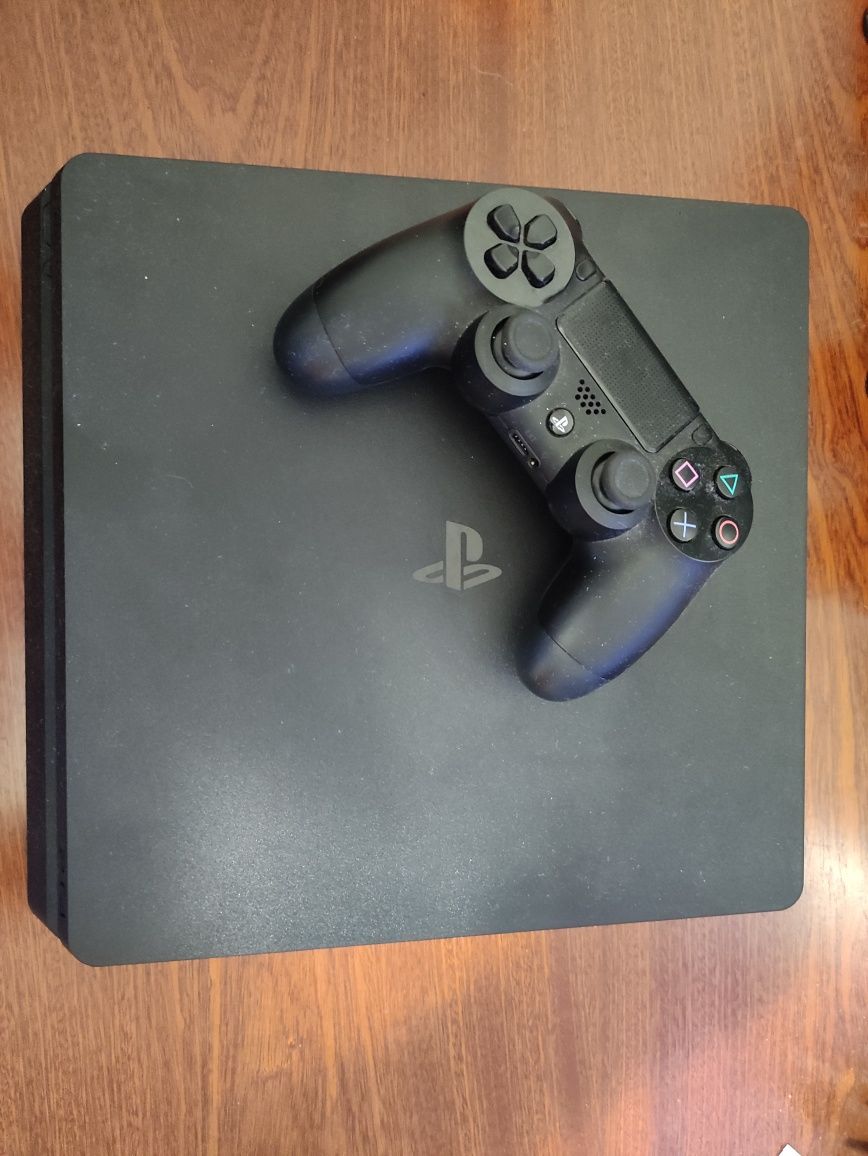 PS4 Slim 500Gb com caixa