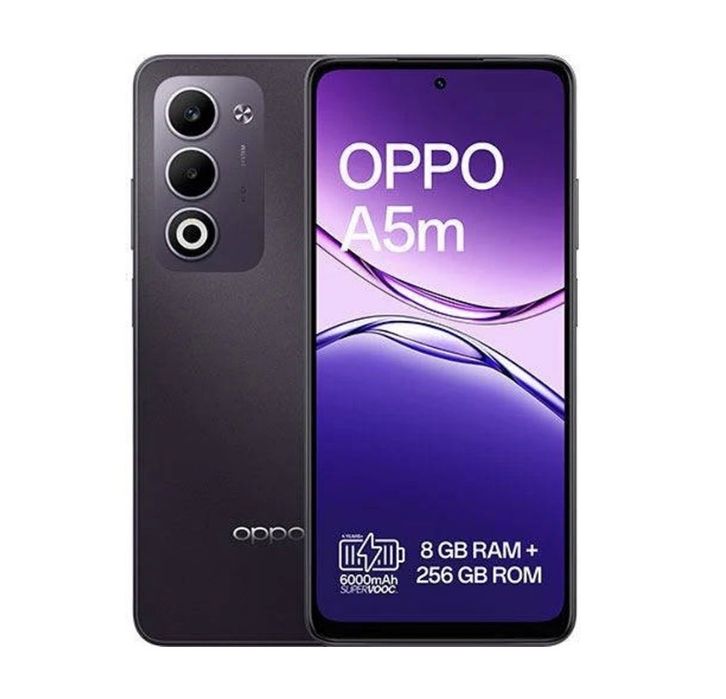 Smartphone OPPO A5m (6.67'' - 8 GB - 256 GB - Preto Nébula)