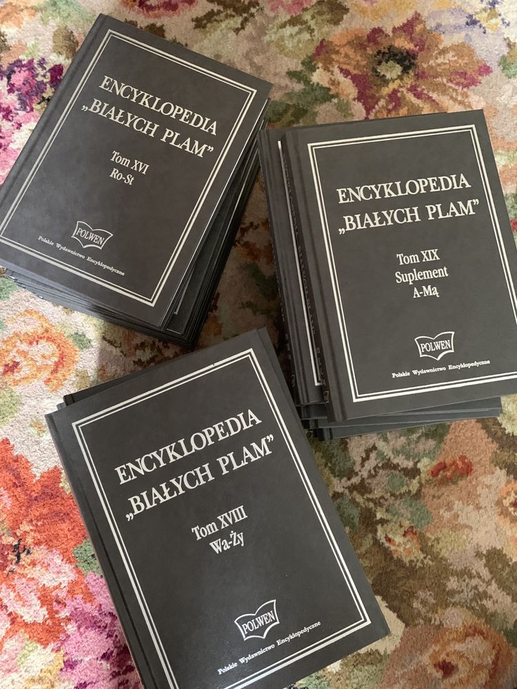 Cała seria Encyklopedia Białych Plam 20 tomów