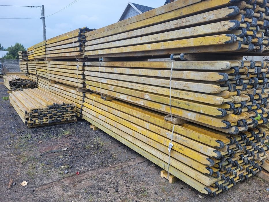 Płyta Szalunkowa Stemple budowlane podpory Stropowe Dźwigary H20 Doki