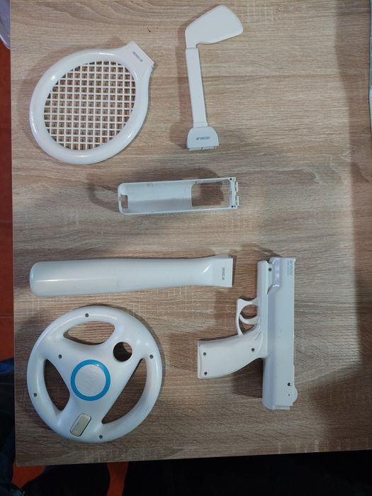 Consola Wii com acessórios