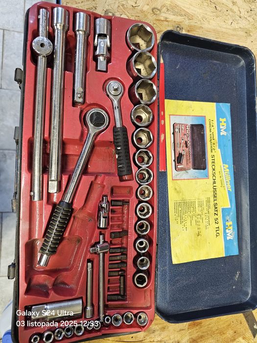 Komplet kluczy nasadowych