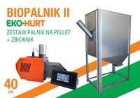 BIOPALNIK II - palnik do kotła 40 kW w zestawie z koszem zasypowym