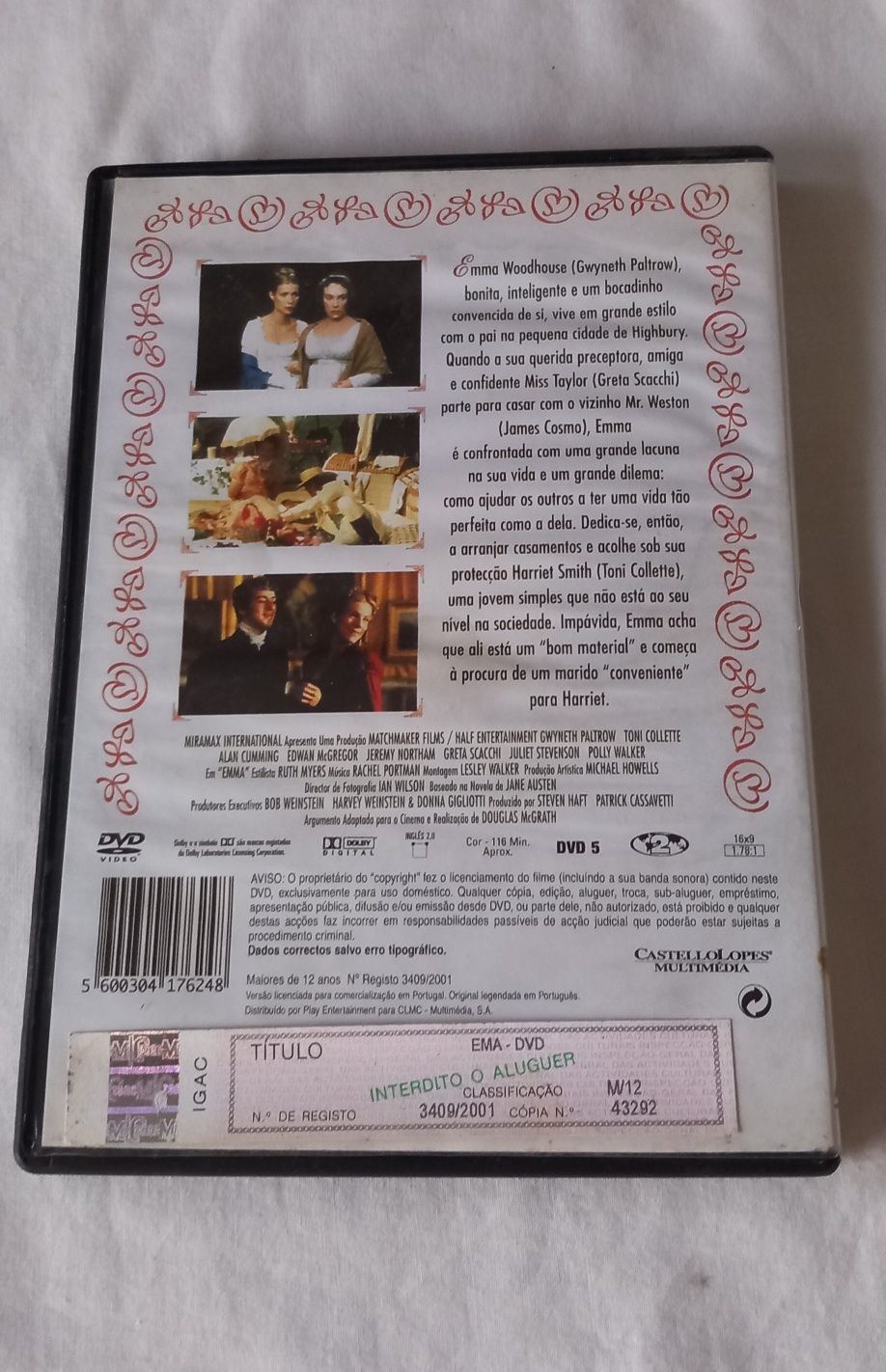 Filme Ema em dvd 2€