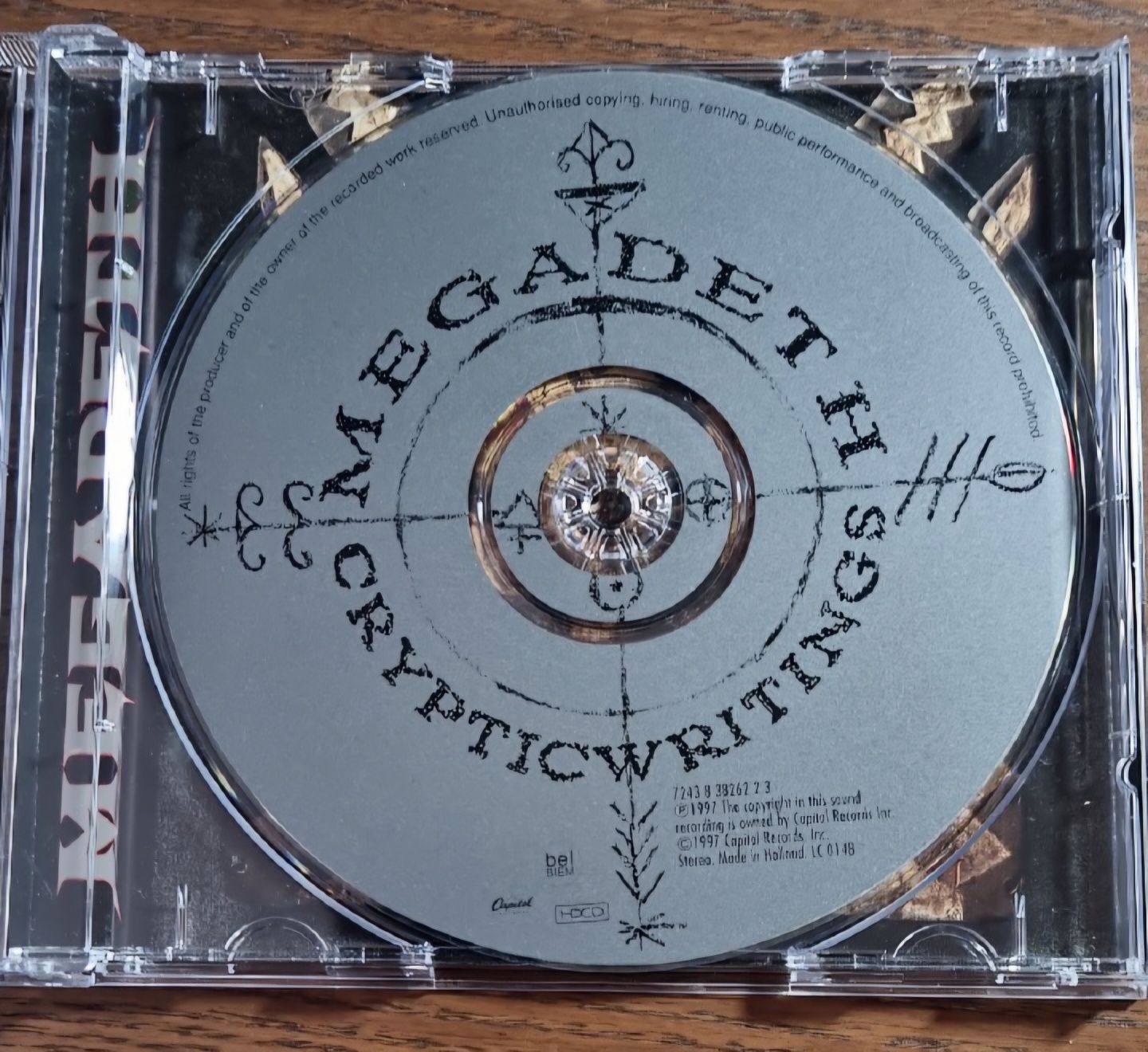 Megadeth - Cryptic Writtings CD wyd. Capitol