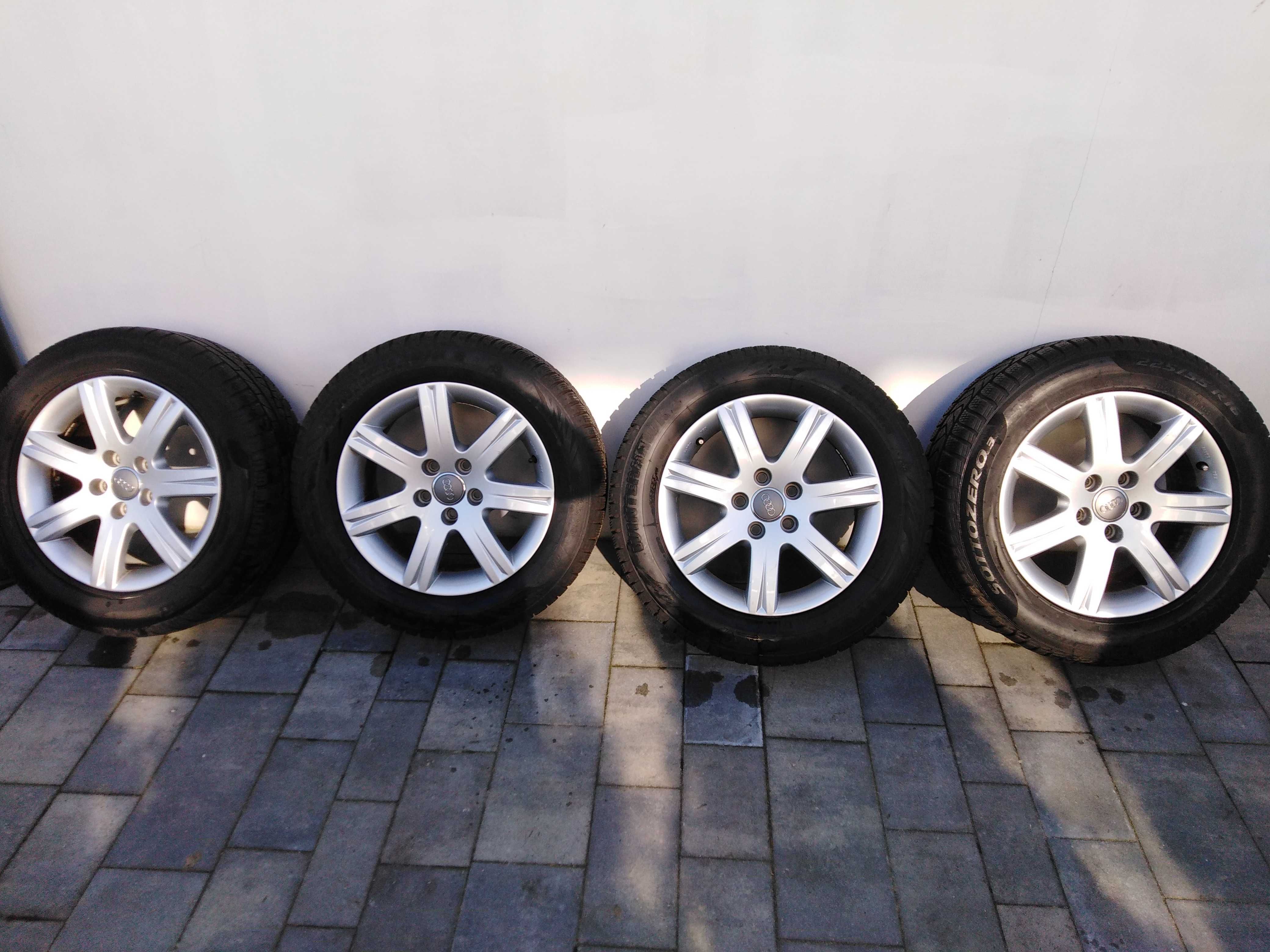 Alufelgi z oponami 16 cali 5x112 Audi, Skoda, VW, Seat