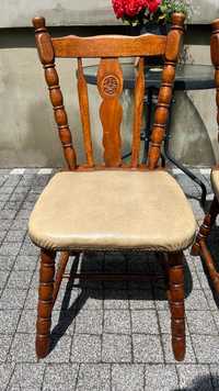Krzesła dębowe - 4 sztuki