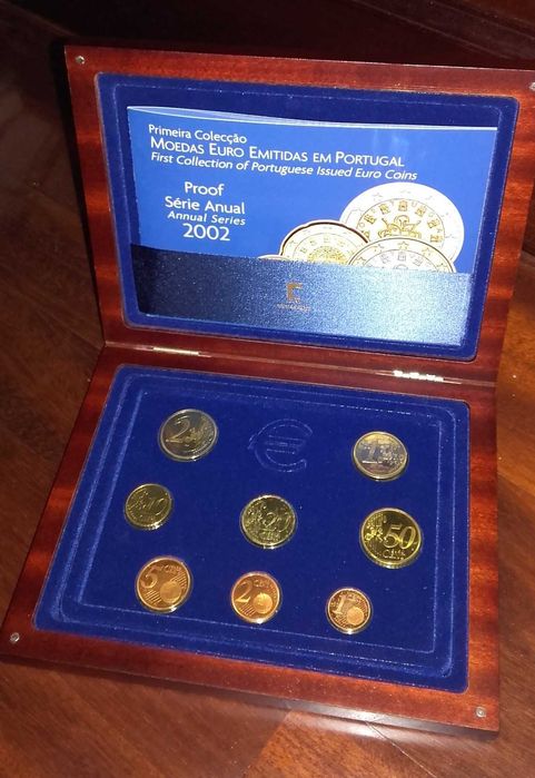 Série Anual de Moedas Correntes 2002 e 2003 (PROOF)