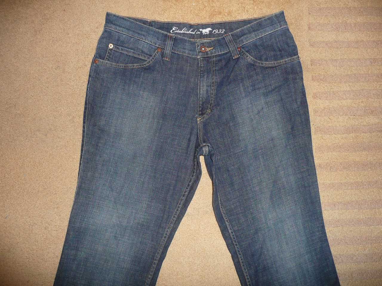 Spodnie dżinsy MUSTANG W36/L30=47,5/102cm jeansy