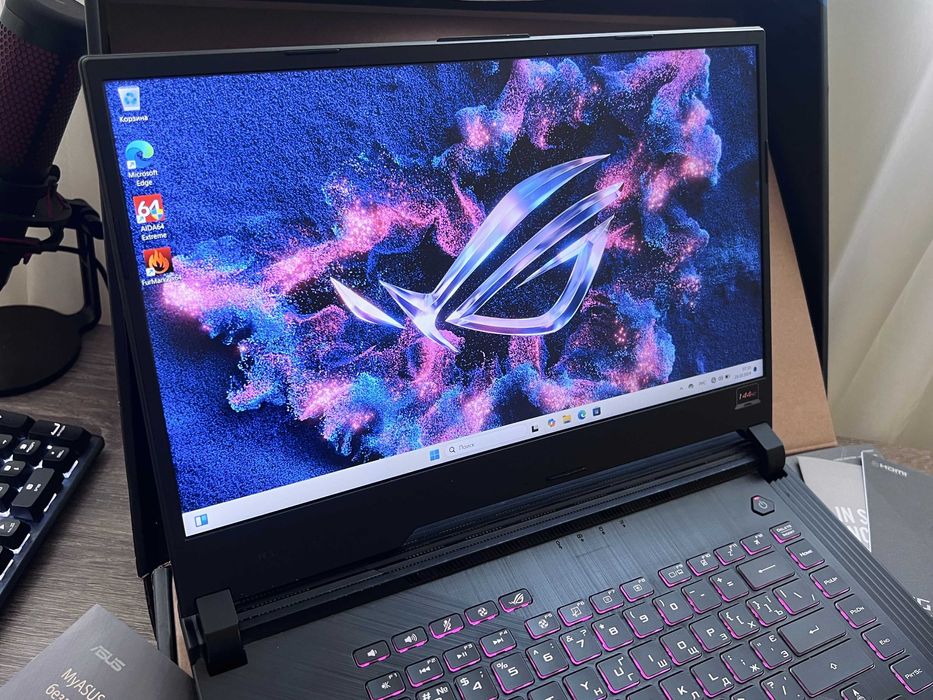 144гц! Игровой ноутбук Asus ROG Strix G15 (GTX 1660Ti , 1650 , 3050)
