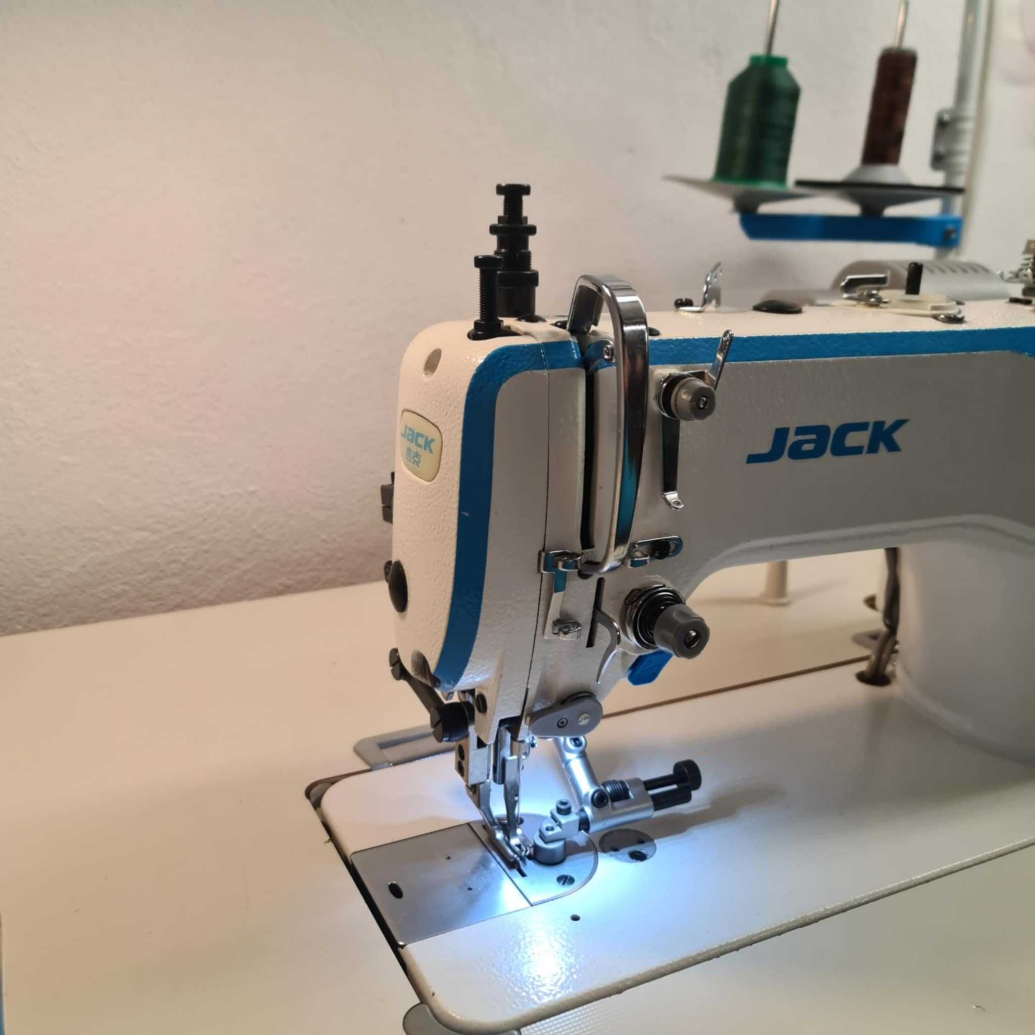 JACK JK H5-CZ-4 - Stębnówka automatyczna do ciężkiego szycia