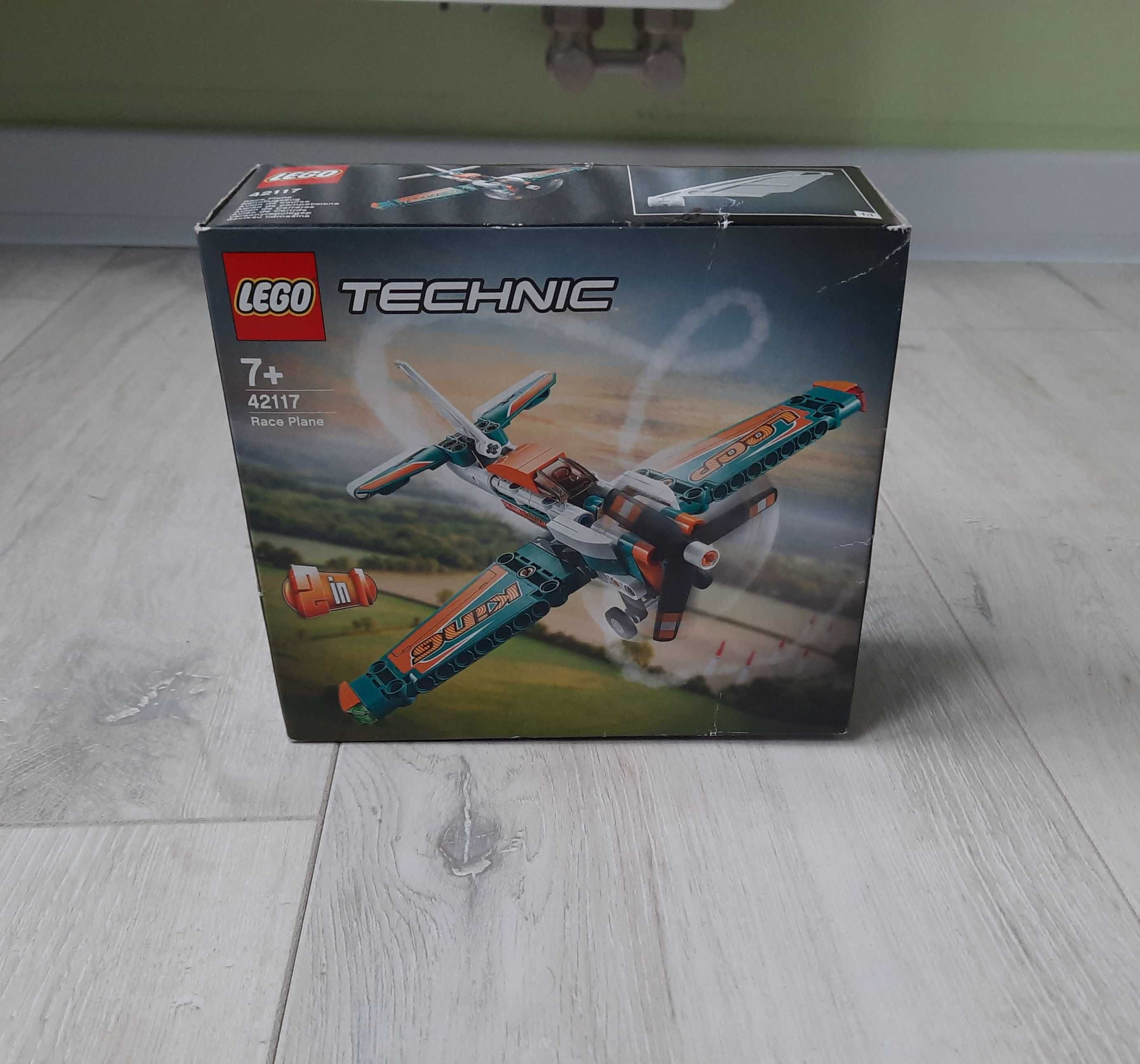 Nowe Lego technic 2w1 Samolot 7+