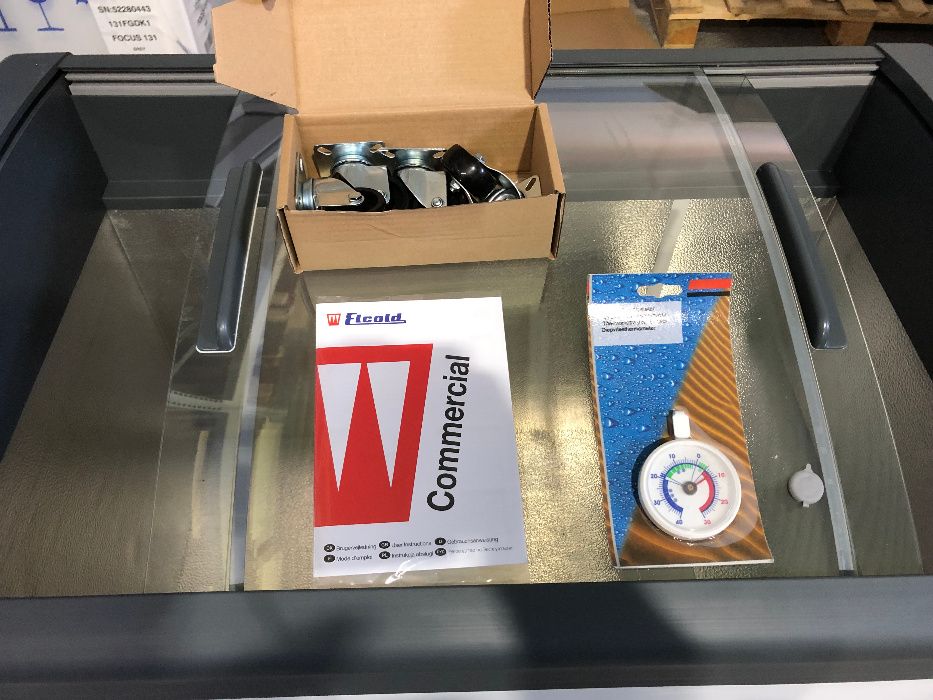 NOWA zamrażarka przeszklona firmy ELCOLD model FOCUS 106 wyprzedaż mag