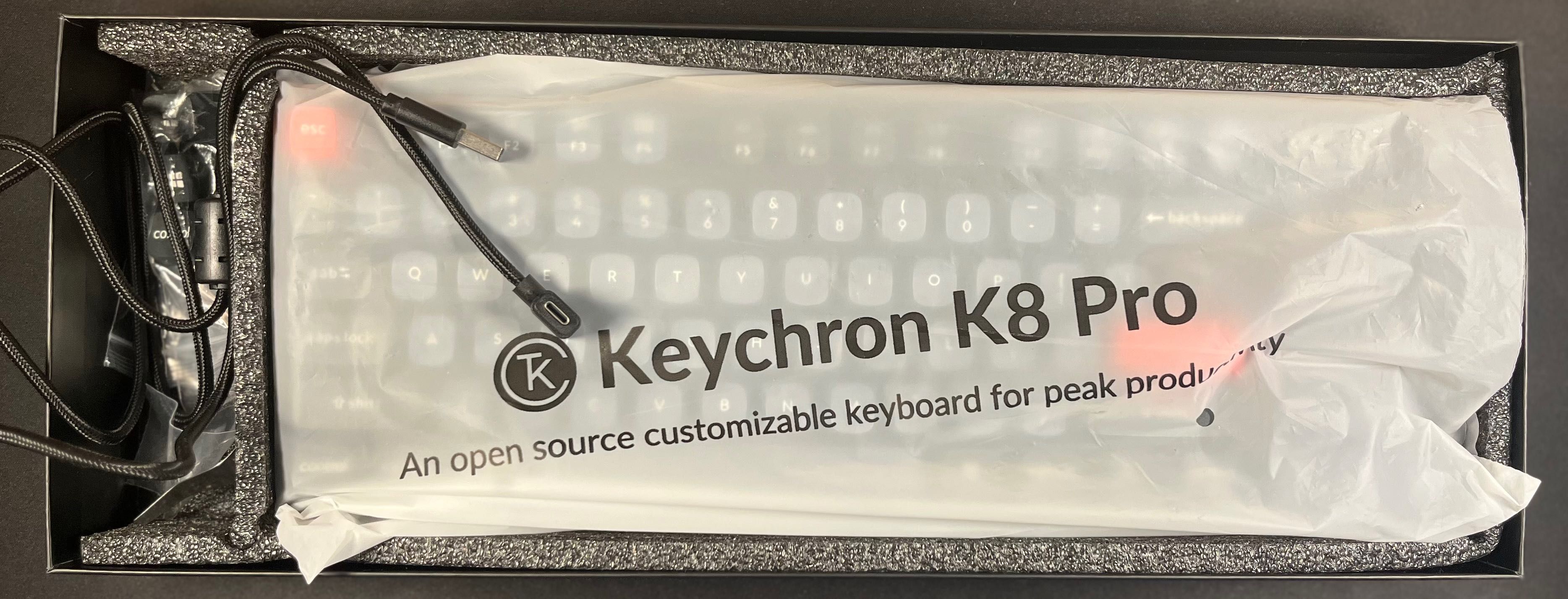 Klawiatura bezprzewodowa TKL - Keychron K8 PRO - K8P-J1