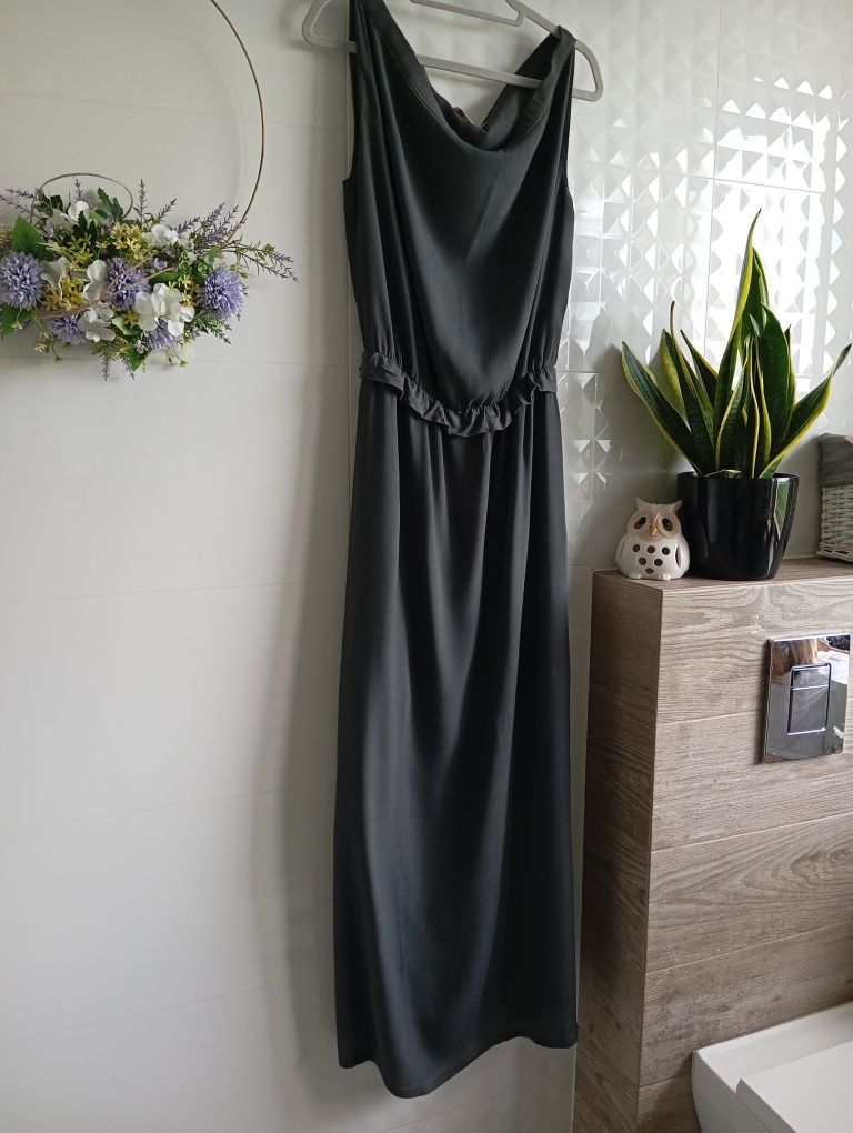 Sukienka maxi premium la fee maraboutee 40/L wiskoza viscose francuska