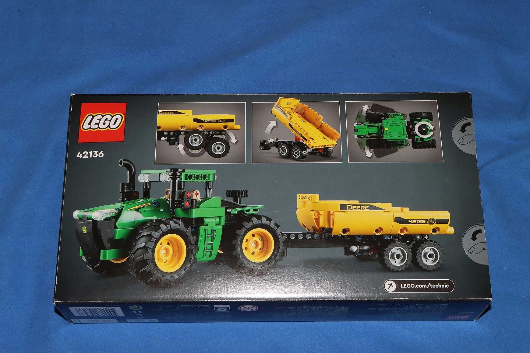 LEGO 42136 Technic Traktor John Deere 9620R 4WD - wysyłka w 2h