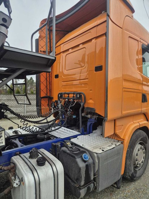 Scania R410 Highline Hydraulika, Ruch międzynarodowy, Serwisowana