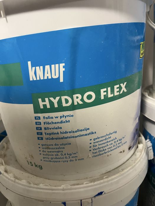 Knauf hydro flex 15 kg nieotwarte